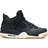 Nike Air Jordan 4 Retro GS - Black/White-Gum Light-Brown