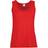 Universal Textiles Women's Value Fitted Sleeveless Vest - Classic Red