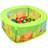 vidaXL Ball Pool with 50 Balls for Kids 75x75x32 cm