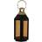 Dkd Home Decor Lantern Black Crystal Iron Golden (22 x 20 x 46 cm) Lantern