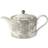 Royal Crown Derby Crushed Velvet Grey Teapot 1.5L