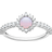 Thomas Sabo Charm Club Ring - Silver/Pink/Transparent
