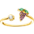 Thomas Sabo Charm Club Grape Ring - Gold/Multicolour