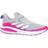adidas Kid's FortaRun Elastic Lace Top Strap - Grey Two/Cloud White/Shock Pink