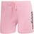 adidas Women's Essentials Slim Logo Shorts - Light Pink/White