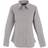 Uneek Ladies Pinpoint Oxford Full Sleeve Shirt - Silver Grey