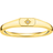 Thomas Sabo Charm Club Star Ring - Gold/Transparent