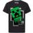 Minecraft Boy's Creeper Inside T-shirt - Black