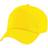 Beechfield Unisex Plain Original 5 Panel Baseball Cap - Yellow