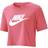 Nike Women's Sportswear Essential Cropped T-shirt - Archaeo Pink/White