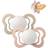 Bibs Couture Glow Natural Rubber Latex Size 2 6+m 2-pack
