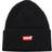 Levi's Batwing Slouchy Embroidered Beanie - Black