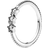 Pandora Celestial Stars Ring - Silver/Transparent