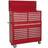 Sealey Tool Chest Combination 23 Drawer with Ball Bearing Slides Red