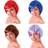 Bristol Novelty Womens/Ladies Flirty Flick Wig (One Size) (Neon Green)