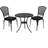 Charles Bentley GLGFCASTBISTGY Bistro Set, 1 Table incl. 2 Chairs
