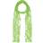 Bristol Novelty 80s Neon Lace Scarf Green
