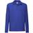 Fruit of the Loom Boy's 65/35 Long Sleeve Polo Shirts 2-pack - Royal