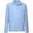 Fruit of the Loom Boy's 65/35 Long Sleeve Polo Shirts 2-pack - Sky Blue