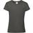 Fruit of the Loom Girl's Sofspun Short Sleeve T-shirt 2-pack - Light Graphite