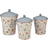 Certified International Country Weekend Kitchen Container 3pcs
