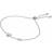 Michael Kors Pavé Heart Slider Bracelet - Silver/Transparent