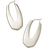 Kendra Scott Adeline Hoop Earrings - Silver/Transparent