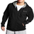 Champion Powerblend Fleece Full Zip Script Logo Hoodie Unisex - Black