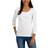 Tommy Hilfiger Scoop Neck Long Sleeve Top - Bright White