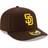 New Era San Diego Padres Authentic Collection On-Field Low Profile 59Fifty Fitted Hat - Brown