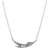Montana Silversmiths Kristy Titus Mountain Joy Antler Necklace - Silver/Black/Transparent