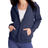 Hanes Women's ComfortSoft EcoSmart Full-Zip Hoodie Sweatshirt - Navy