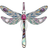 Thomas Sabo Dragonfly Pendant - Silver/Multicolour