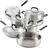KitchenAid Stainless Steel Cookware Set with lid 10 Parts