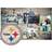 Fan Creations Pittsburgh Steelers I Love My Family Clip Photo Frame