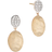 Marco Bicego Siviglia Drop Earrings - Gold/Diamond