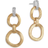 Marco Bicego Jaipur Earrings - Gold/Silver/Diamonds
