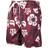 Wes & Willy Texas A&M Aggies Floral Volley Logo Swim Trunks - Maroon