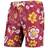 Wes & Willy Arizona State Sun Devils Floral Volley Swim Trunks - Maroon