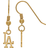 LogoArt Los Angeles Dodgers Dangle Earrings - Gold