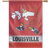 WinCraft Louisville Cardinals College Vault Single-Sided Vertical Banner