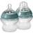 Tommee Tippee Soft Silicone Clear Baby Bottle 150ml 2-pack