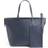 Royce Wide Tote Bag with Wristlet - Blue