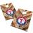 Victory Tailgate Texas Rangers 2' x 3' Logo Cornhole Board Set