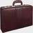 McKlein 3.5" Daley Leather Attach Briefcase - Burgundy
