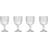 Euro Ceramica Fez Wine Glass 38.446cl 4pcs