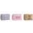 Dkd Home Decor Shabby Chic Toiletry Bags 3-pack