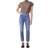 Agolde Riley High Rise Straight Crop Jeans - Frequency