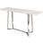 Dkd Home Decor Marble Silver Console Table 80x150cm