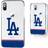 Strategic Printing Los Angeles Dodgers iPhone X/Xs Stripe Clear Case